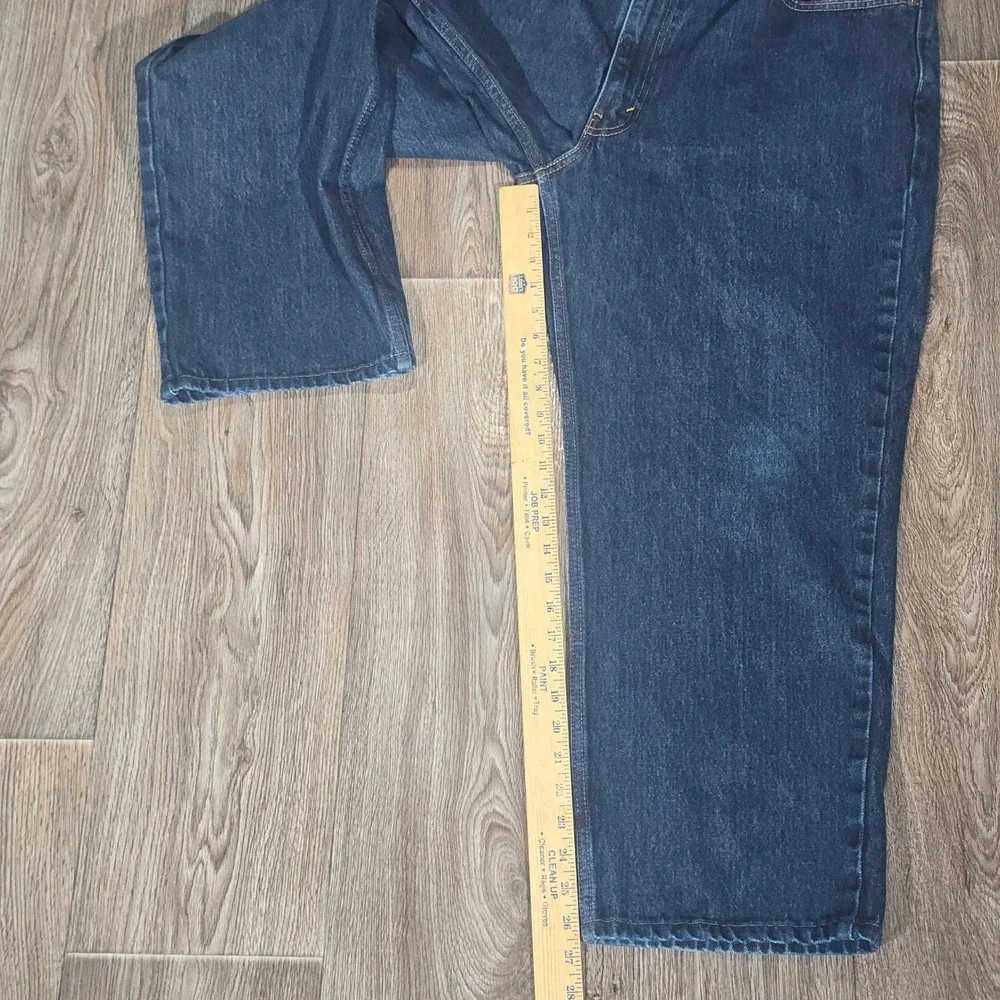Levi's 550 Relaxed Fit Tapered Leg Jeans 40x30 Dark Wash‎ Blue Men's (Fits 27)